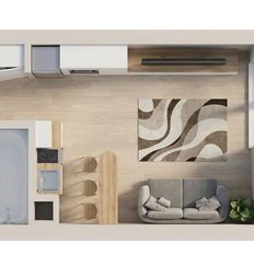Квартира 21,8 м², студия - изображение 3