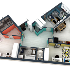 Квартира 110,5 м², 3-комнатная - изображение 4