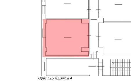 50,8 м², офис 44 196 ₽ в месяц - изображение 9