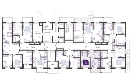 40 м², 1-комнатная квартира 5 399 000 ₽ - изображение 67