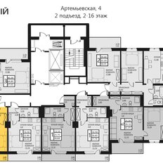 Квартира 23,9 м², 1-комнатная - изображение 2