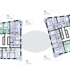 Квартира 56,8 м², 1-комнатная - изображение 2