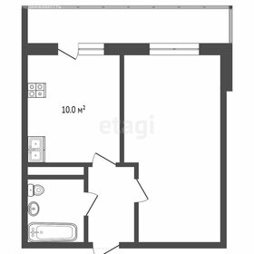 Квартира 34,6 м², 1-комнатная - изображение 1