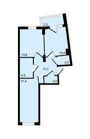 Квартира 67 м², 2-комнатная - изображение 1