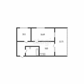 Квартира 49,1 м², 2-комнатная - изображение 1