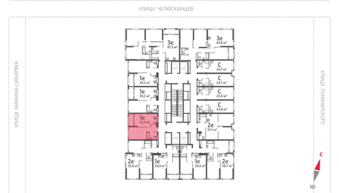 35,7 м², 1-комнатная квартира 7 500 000 ₽ - изображение 47