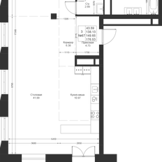 Квартира 149,7 м², 3-комнатная - изображение 2