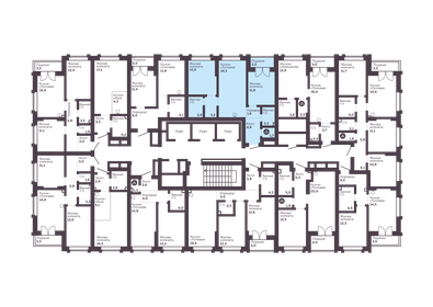 Квартира 61,8 м², 2-комнатная - изображение 2