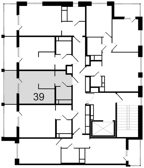 23,1 м², апартаменты-студия 10 706 850 ₽ - изображение 109