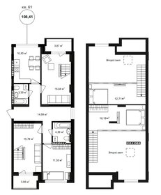 114,8 м², 3-комнатная квартира 12 910 500 ₽ - изображение 32