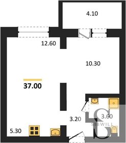 51,5 м², 2-комнатная квартира 4 165 000 ₽ - изображение 27
