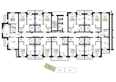 51 м², 1-комнатная квартира 2 600 000 ₽ - изображение 95