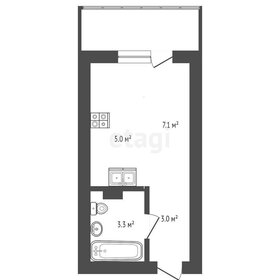 22 м², квартира-студия 4 100 000 ₽ - изображение 26