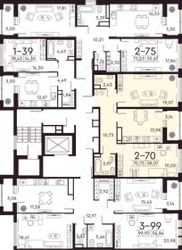 76,7 м², 2-комнатная квартира 32 000 000 ₽ - изображение 87