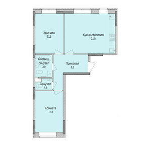 43 м², 2-комнатная квартира 2 580 000 ₽ - изображение 75