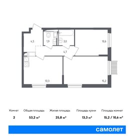 51,1 м², 2-комнатная квартира 10 455 000 ₽ - изображение 23