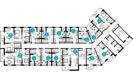 Квартира 47,9 м², 2-комнатные - изображение 2