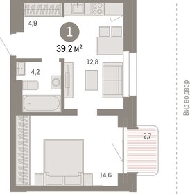 58 м², 1-комнатная квартира 9 500 000 ₽ - изображение 25