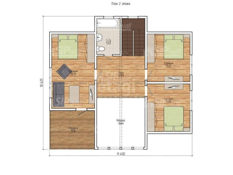 130 м² дом, 10,7 сотки участок 3 300 000 ₽ - изображение 59