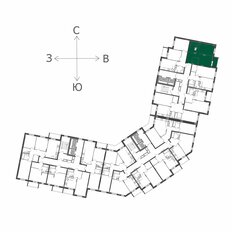 Квартира 44 м², 1-комнатная - изображение 5