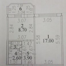 Квартира 36,9 м², 1-комнатная - изображение 1