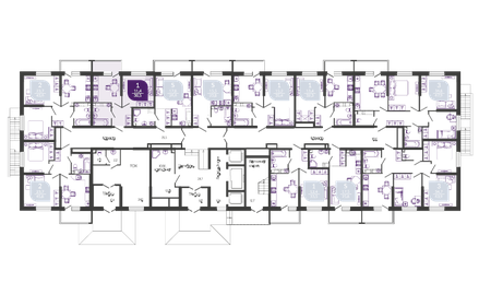 40 м², 1-комнатная квартира 4 200 000 ₽ - изображение 54