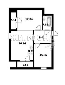 Квартира 75 м², 3-комнатная - изображение 1