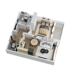 Квартира 40,6 м², 2-комнатная - изображение 4