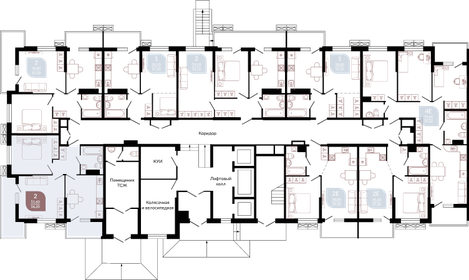 Квартира 58,1 м², 2-комнатная - изображение 2