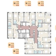 Квартира 76,6 м², 3-комнатная - изображение 3