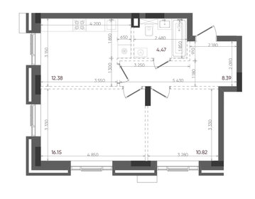 65 м², 2-комнатная квартира 6 499 000 ₽ - изображение 102