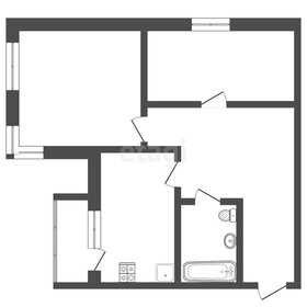 Квартира 64,7 м², 2-комнатная - изображение 1