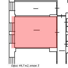 44,7 м², офис - изображение 3