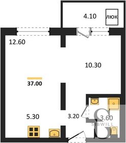 37 м², 2-комнатная квартира 4 500 000 ₽ - изображение 12