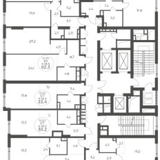Квартира 61,4 м², студия - изображение 3
