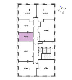 Квартира 26 м², 1-комнатная - изображение 2