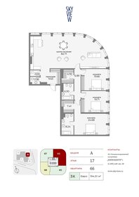 146,5 м², 4-комнатная квартира 248 000 000 ₽ - изображение 93