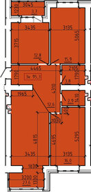 Квартира 95,3 м², 3-комнатная - изображение 1