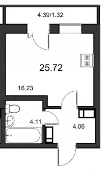 71,6 м², 2-комнатная квартира 12 257 920 ₽ - изображение 46