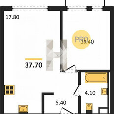 Квартира 37 м², 1-комнатная - изображение 3
