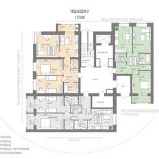 Квартира 81,6 м², 2-комнатная - изображение 4