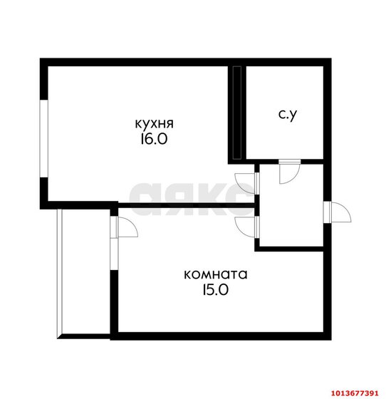 38 м², 1-комнатная квартира 3 650 000 ₽ - изображение 46