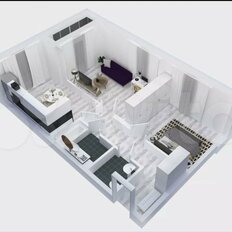 Квартира 58 м², 2-комнатная - изображение 4