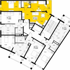 Квартира 57,5 м², 2-комнатная - изображение 2