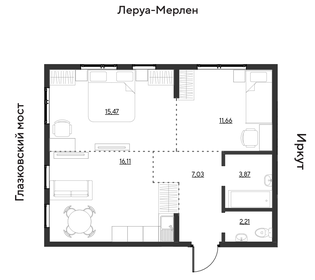 Квартира 56,4 м², 3-комнатная - изображение 1