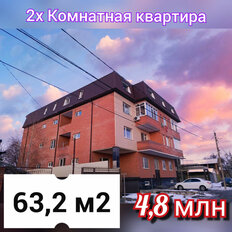 Квартира 63,2 м², 2-комнатная - изображение 1