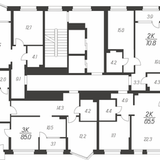 Квартира 70,8 м², 2-комнатная - изображение 3