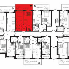 Квартира 45,5 м², 1-комнатная - изображение 2
