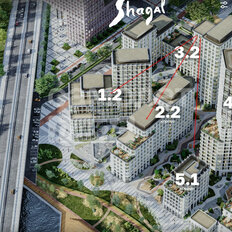 Квартира 66 м², 2-комнатная - изображение 1