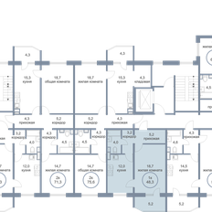 Квартира 48,3 м², 1-комнатная - изображение 2